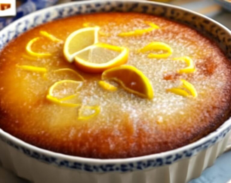 Budín de Limón Sin Gluten y Sin Azúcar: Ligero, Saludable y Delicioso